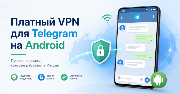 Платный VPN для Telegram на Android