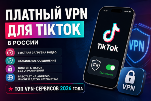 Платный VPN для TikTok в России