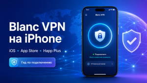 Blanc VPN на iPhone: как скачать и подключить на iOS